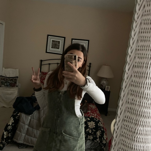 Forrest Green Dress 
Corduroy - Picture 7 of 10